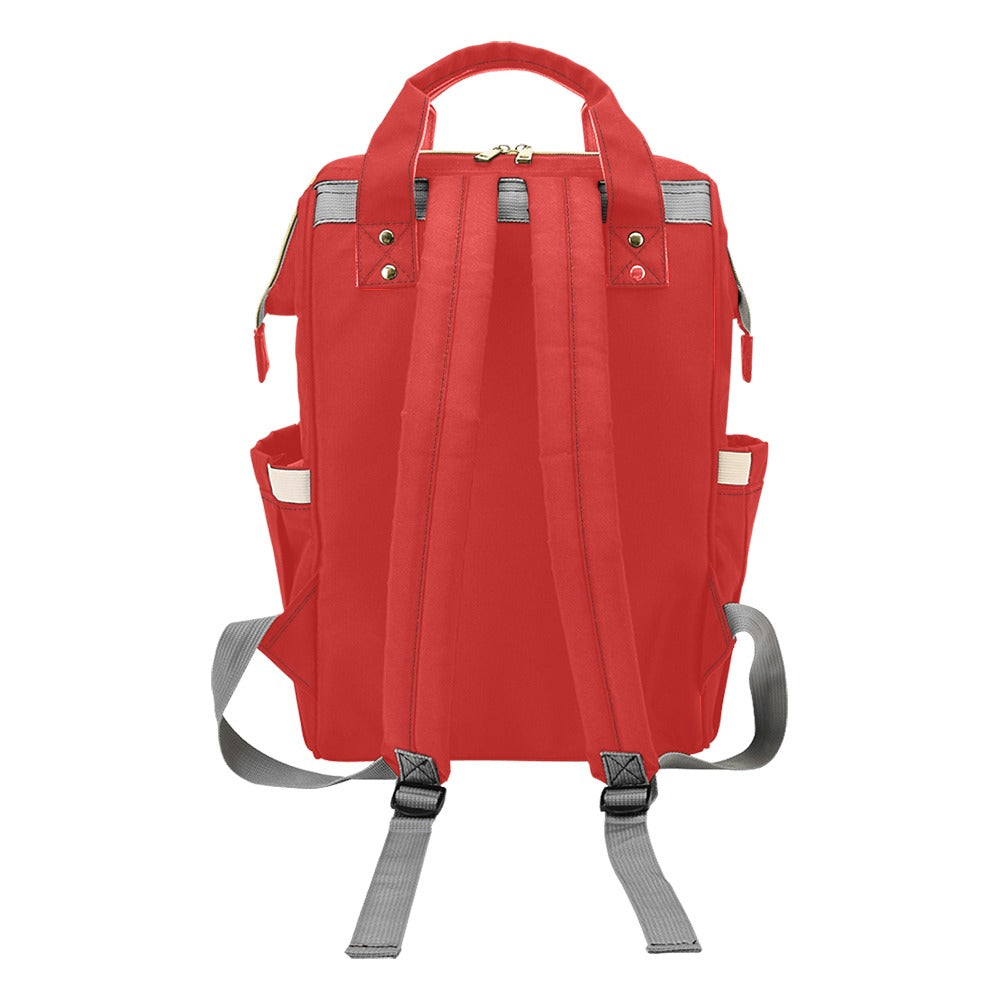 Japanese Denim Jeans Logo Backpack