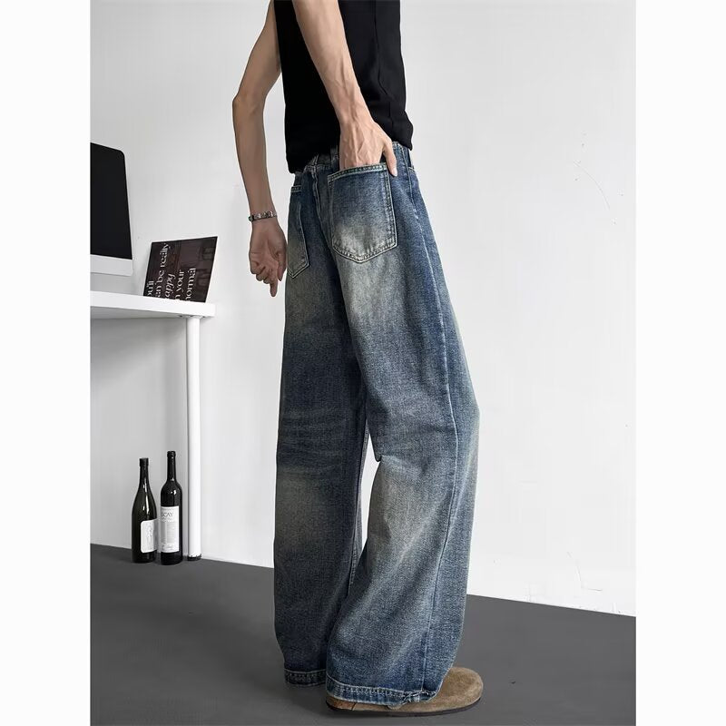 Loose Straight Leg Wide Leg Summer Retro Cool Pants