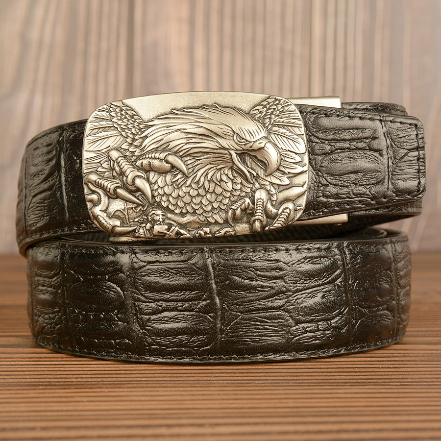 Top Layer Cowhide Belt Men