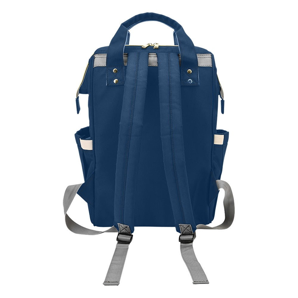 Japanese Denim Jeans Logo Backpack