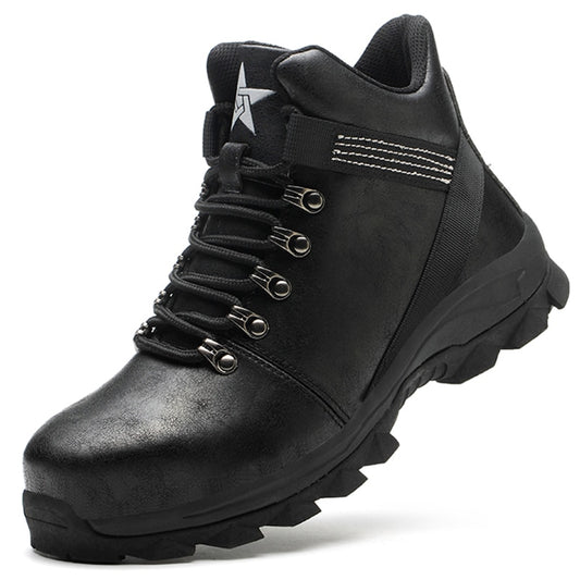 Men's Safety Boots - Indestructible Work Shoes with Steel Toe