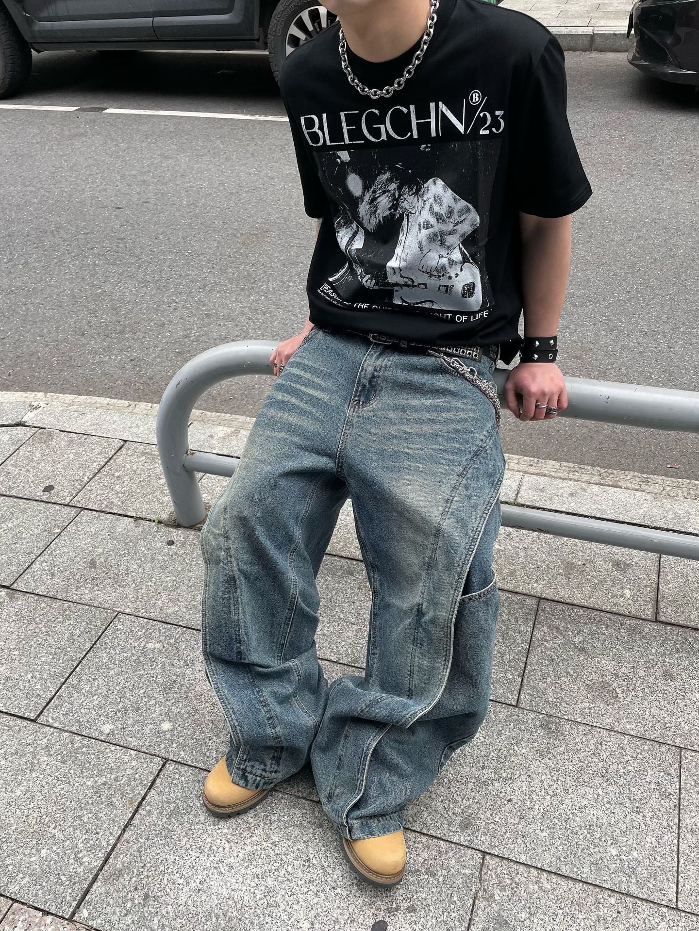 Transform Your Style with Loose Straight Leg Wide Leg Curved Knife Pants