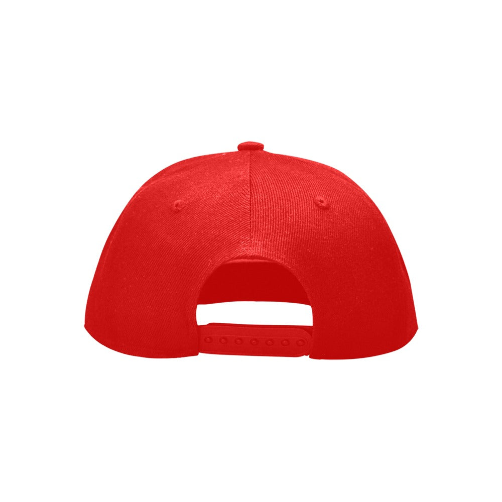 JDJ Logo Peach Suede Unisex Snapback Hat