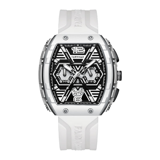 Men's Multi-Functional Three Eye Sonic Explosive Quartz Wristwatch