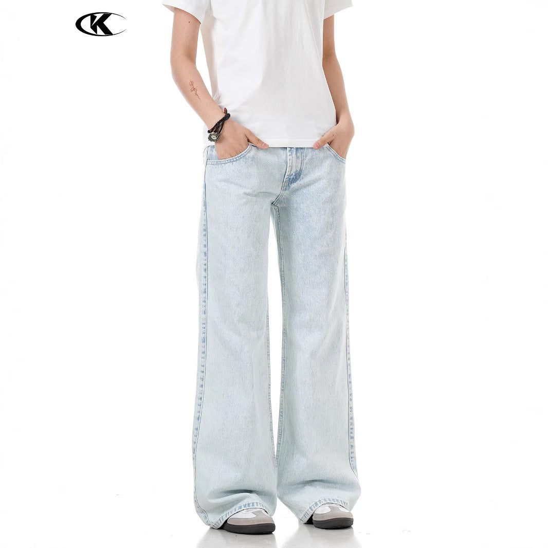 Denim Pants for Men and Women | Cleanfit Loose Slimming Casual Fitted Long Pants