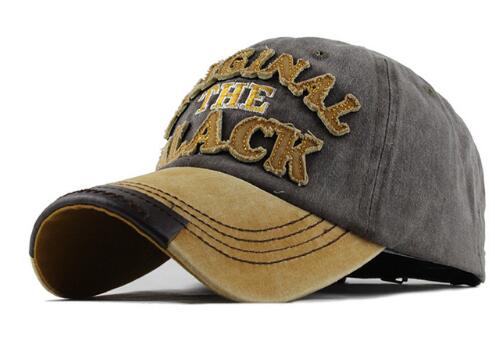 Retro Washed Baseball Cap Fitted Snapback