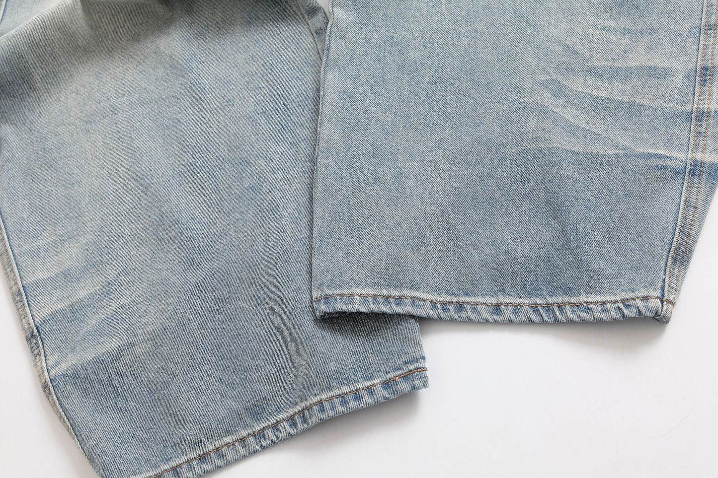 Loose Wide Leg Jeans - Japanese Denim