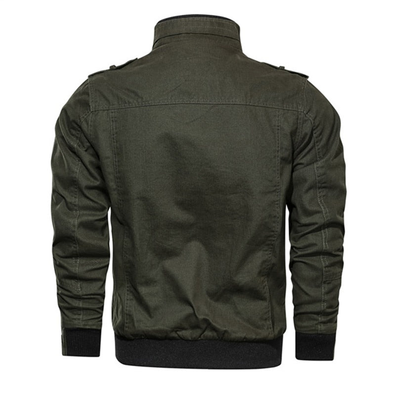 Military Jacket Men Cotton Windbreaker Pilot Coat Army Men