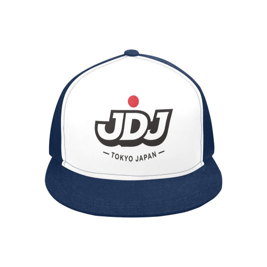 JDJ Logo Peach Suede Unisex Snapback Hat