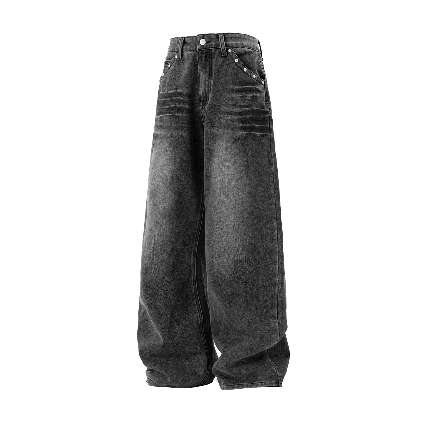 Men's Straight Leg Jeans - Premium Long Pants