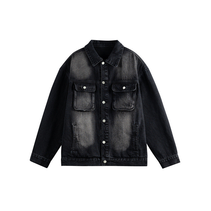 Retro Loose Unisex Denim Jacket