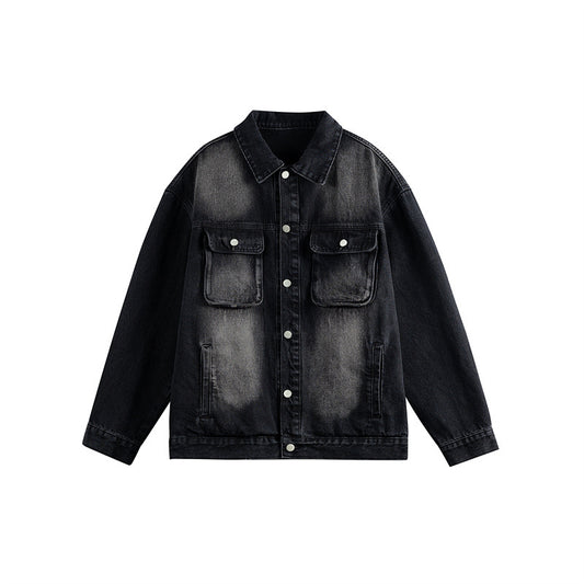 Retro Loose Unisex Denim Jacket