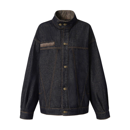 Stand Collar Workwear Jacket