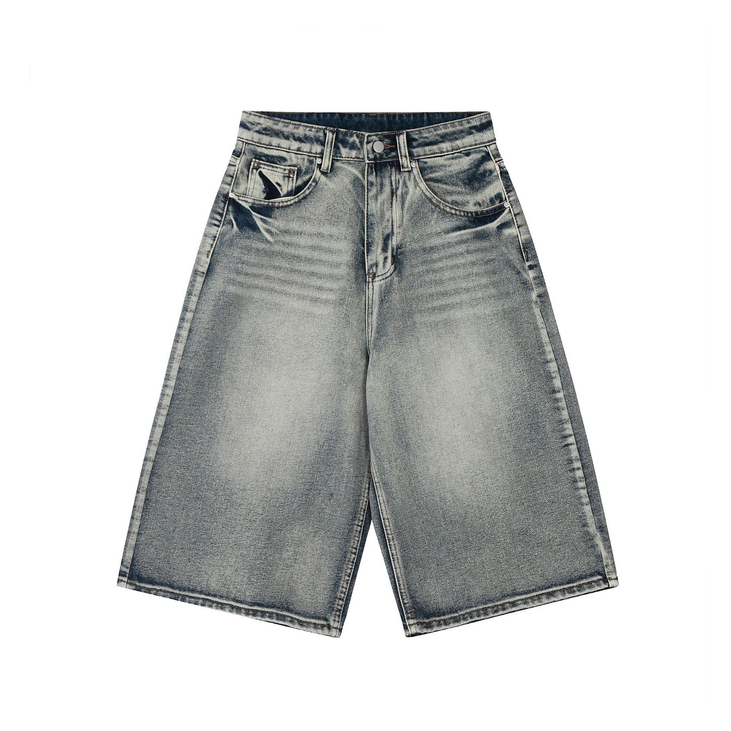 Casual Loose Wide Leg Denim Pants