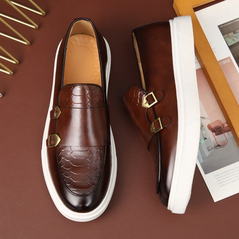 Casual Leather Loafers Shoes for Men