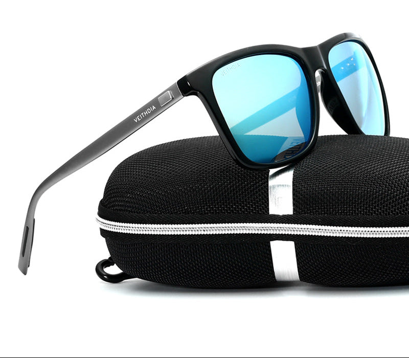 Retro Aluminum+TR90 Sunglasses Polarized Lens Vintage Eyewear Accessories Sun Glasses
