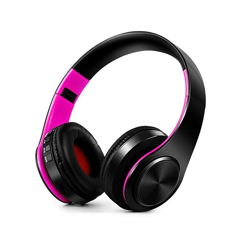 Wireless Bluetooth Headphones Over Ear With Mic Stereo Sound