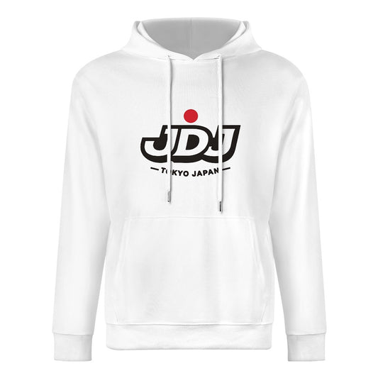 JDJ Tokyo Logo Pure Cotton Hoodie White