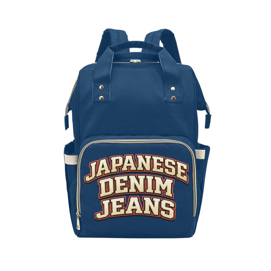 Japanese Denim Jeans University Backpack - Multiple Colors