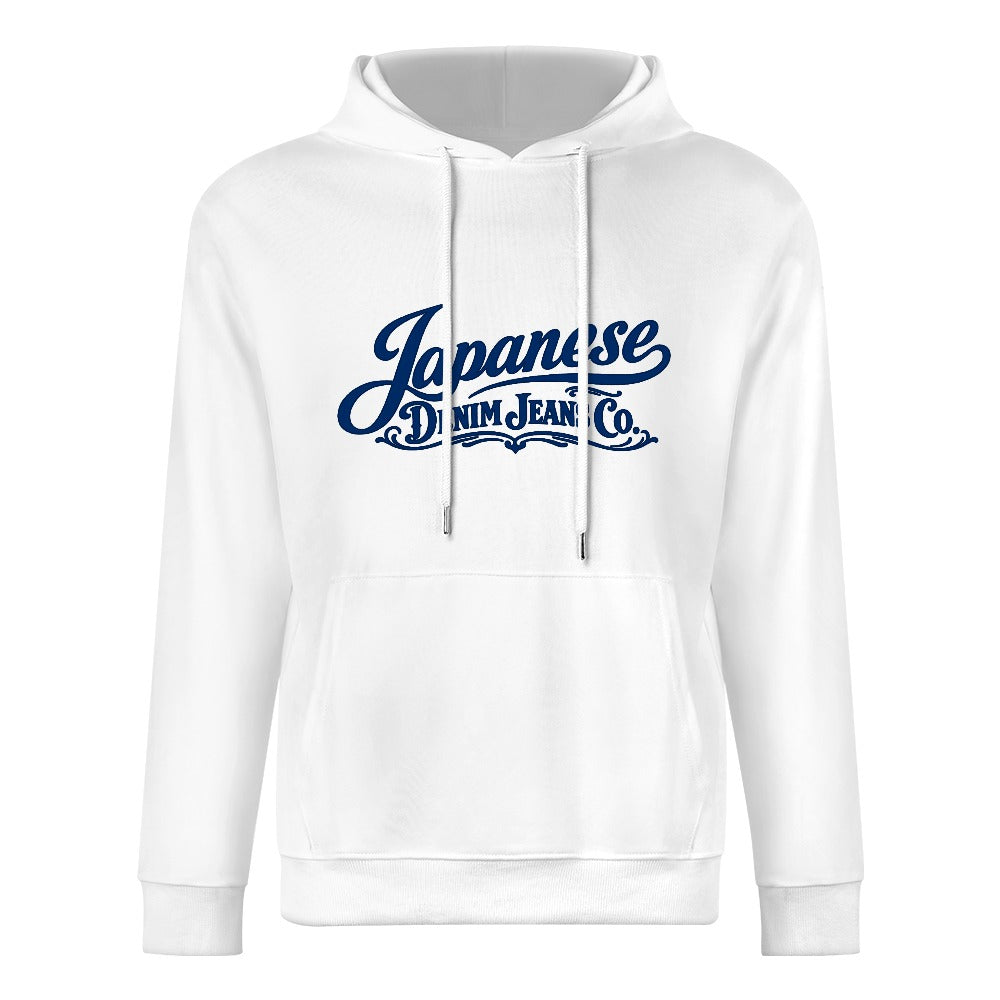 Japanese Denim Jeans Co. Pure Cotton Hoodie - White