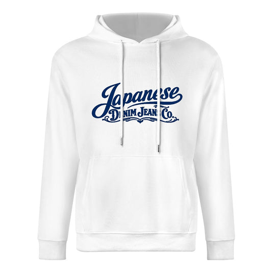Japanese Denim Jeans Co. Pure Cotton Hoodie - White