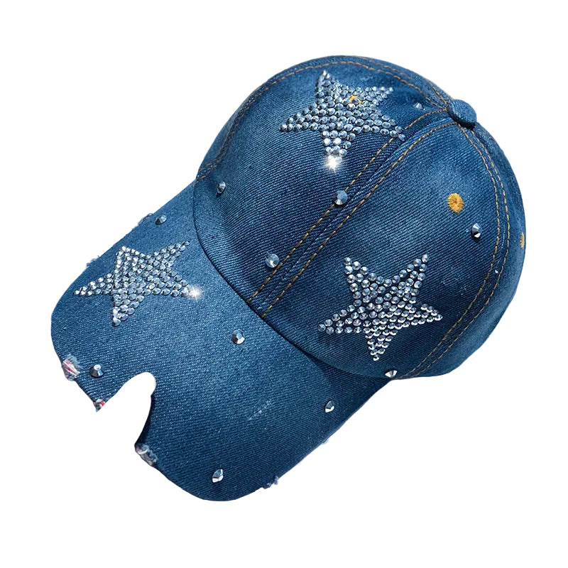 Cowboy Baseball Hat - Rhinestone