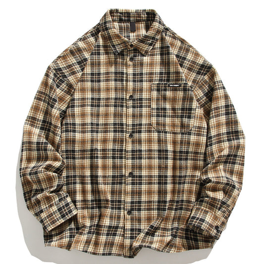 Long Sleeve Shirt for Men Spring and Autumn Trendy Couple Outfit