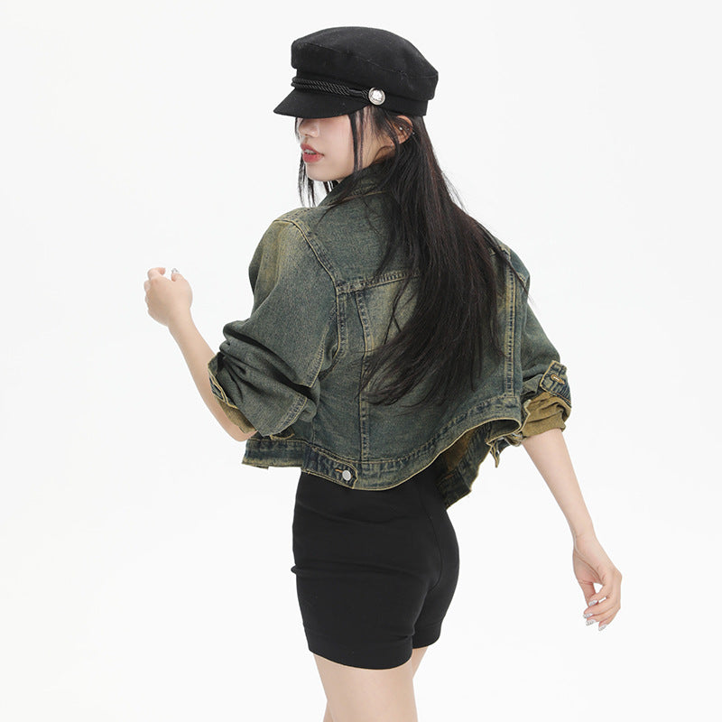 Women's Water-Washed Denim Jacket