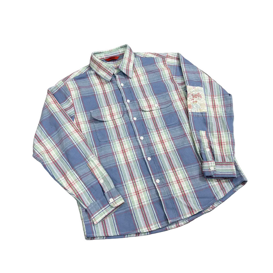 Loose Plaid Shirt