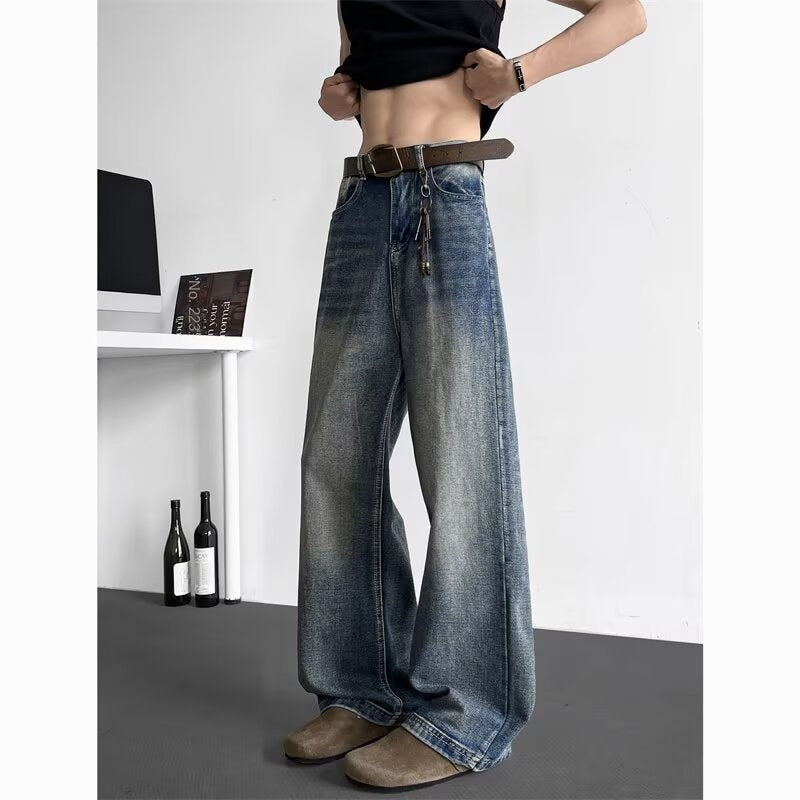 Loose Straight Leg Wide Leg Summer Retro Cool Pants