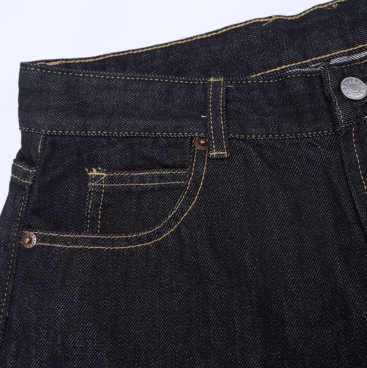 Premium Japanese Denim Long Pants with Vintage Wash for Streetwear