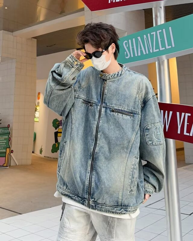 Retro Denim Jacket for Men