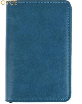 Men's Metal Card Holder - RFID Credit Card Holder - Leather