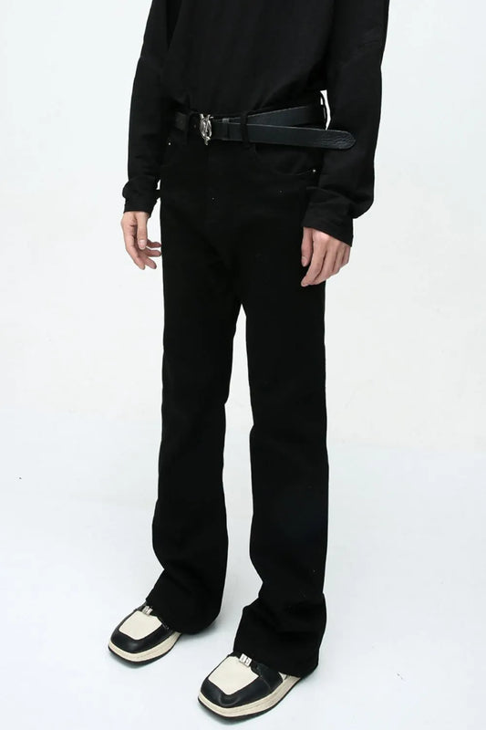 Mid Rise Jeans with Pockets - Premium Japanese Denim