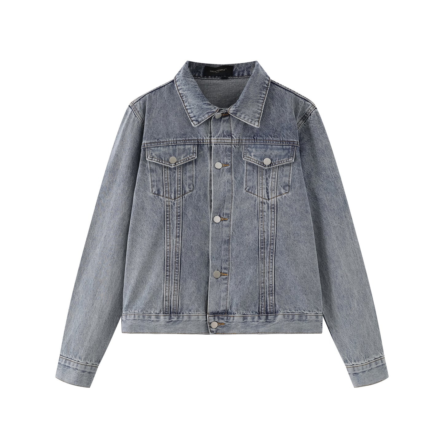 Street Style High-Street Unique Design Denim Jacket
