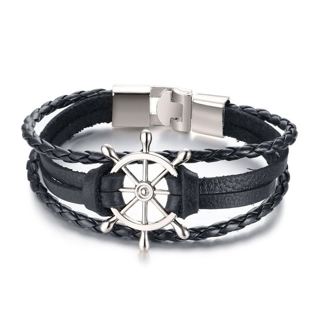Infinity Bracelet - Genuine Leather