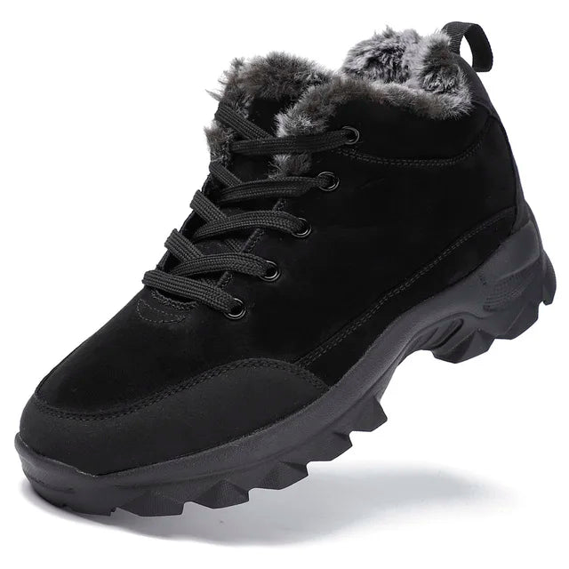 Men's Snow Boots with Fleece Insulation