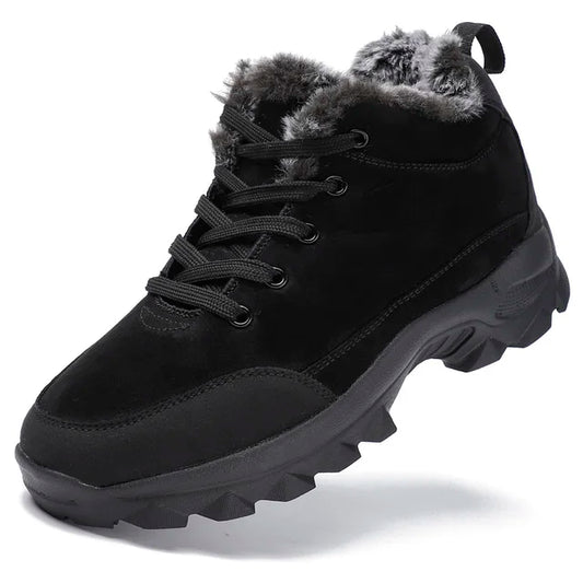 Men's Snow Boots with Fleece Insulation