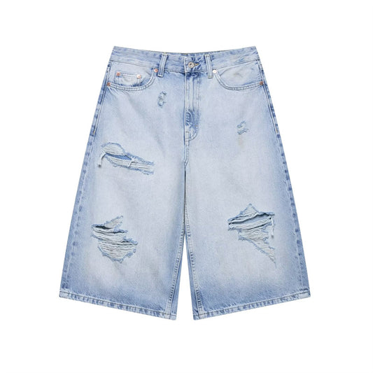 Spring New Style Casual Fashion Commuting Denim Pants