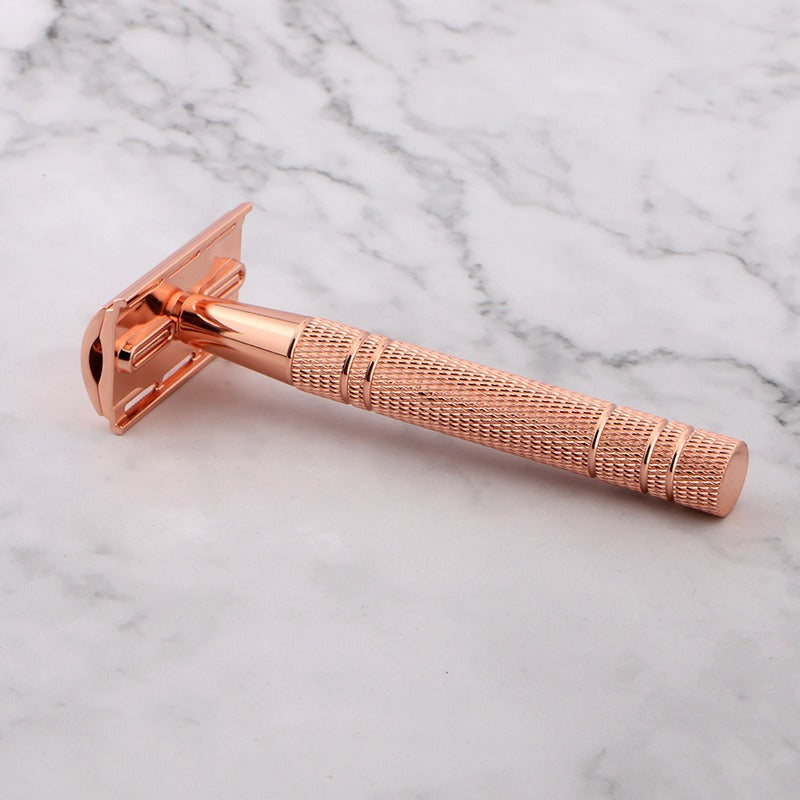 Double Sided Manual Shaver - Lightweight Stainless Steel Blade
