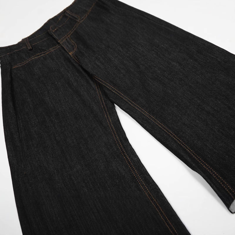 Men's Vintage Tapered Jeans - Loose Fit Inspired by Japanese Streetwear