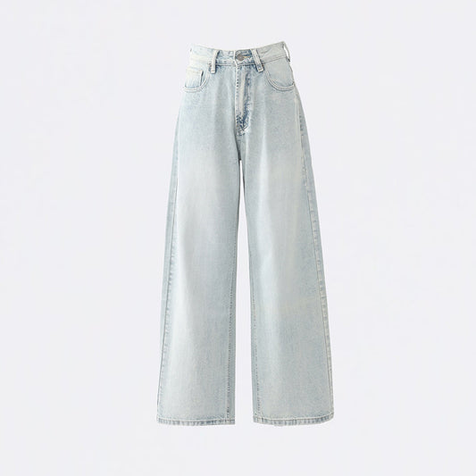 Women's Loose Wide-Leg Pants – Versatile Summer Drape Straight Leg Jeans