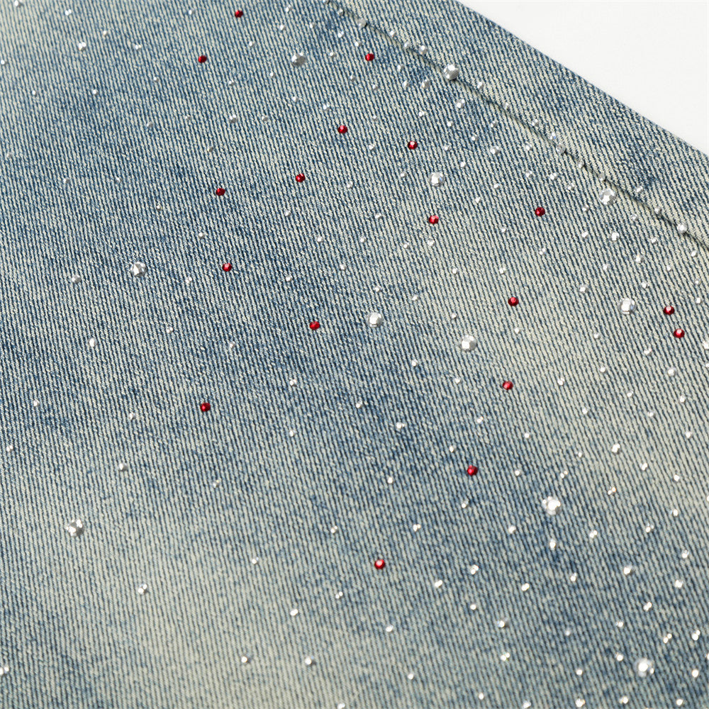 Ground White Washed Denim Jeans