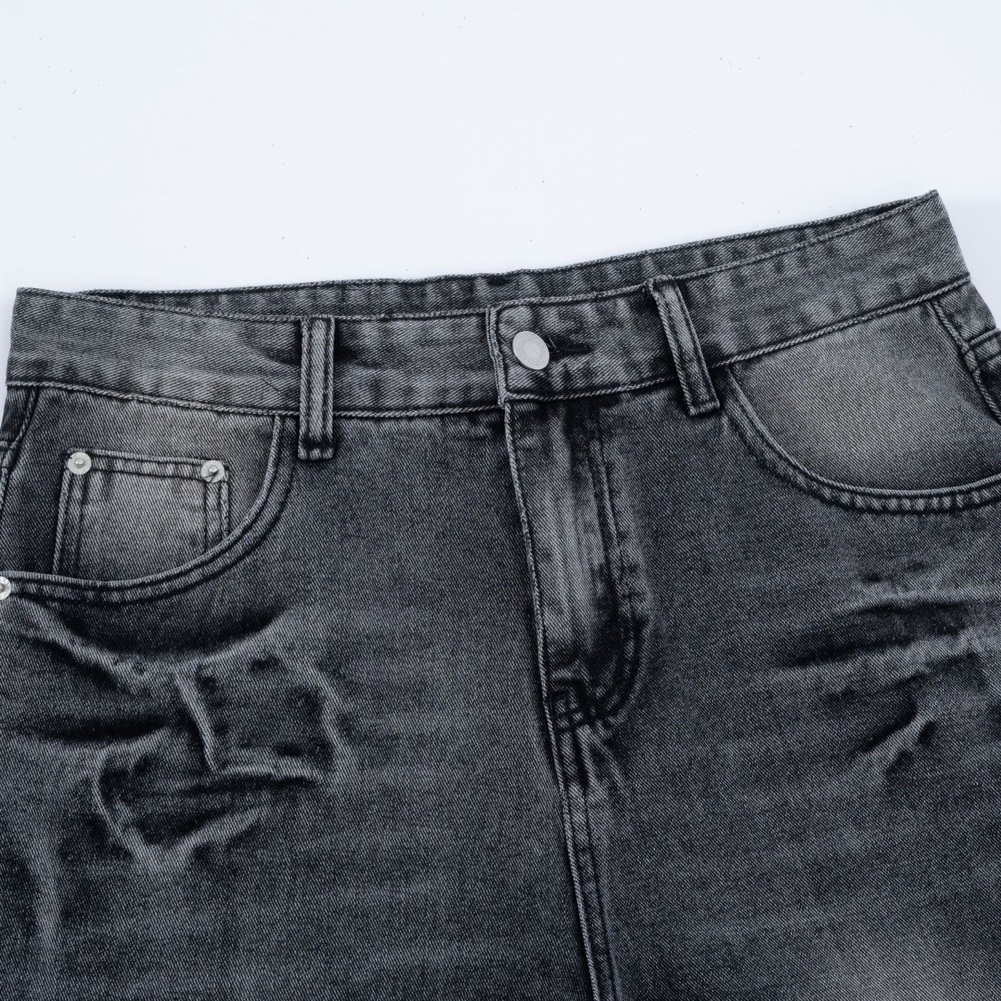 Unique Design Denim Long Pants