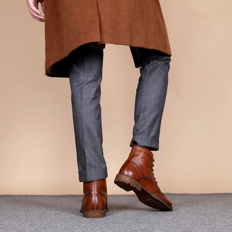 Men's Genuine Leather Boots