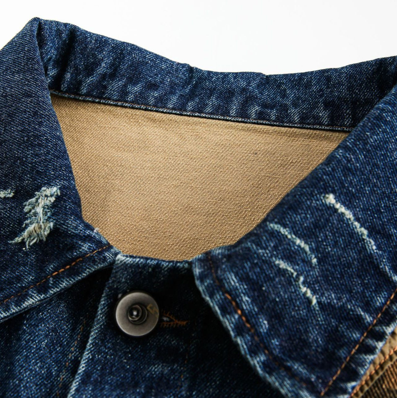 Street Western Jacquard Denim Jacket