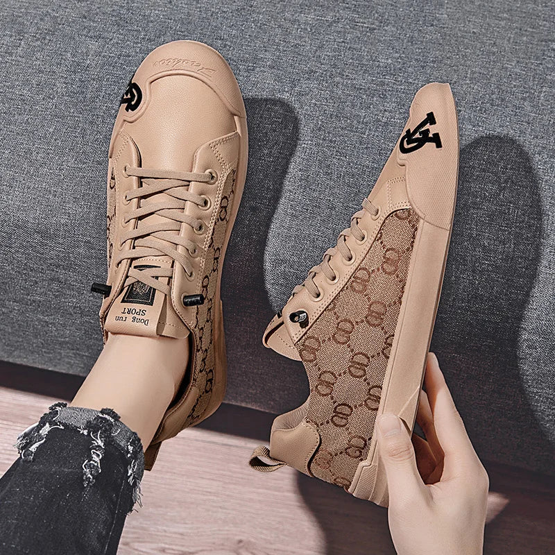 Men's Casual Board Shoes - Versatile, Breathable, Lightweight Sneakers