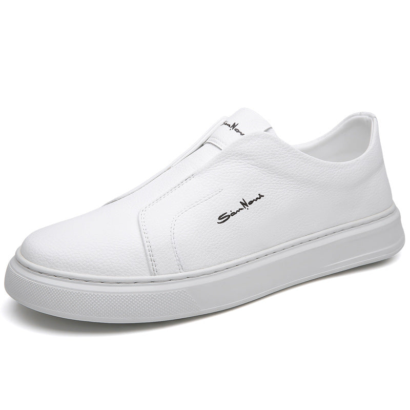 Casual Sneakers with Anti-Slip Lace-Up Flat Bottom and Soft Sole