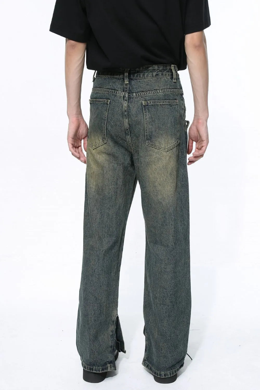 Premium Side Slit Jeans with Pockets