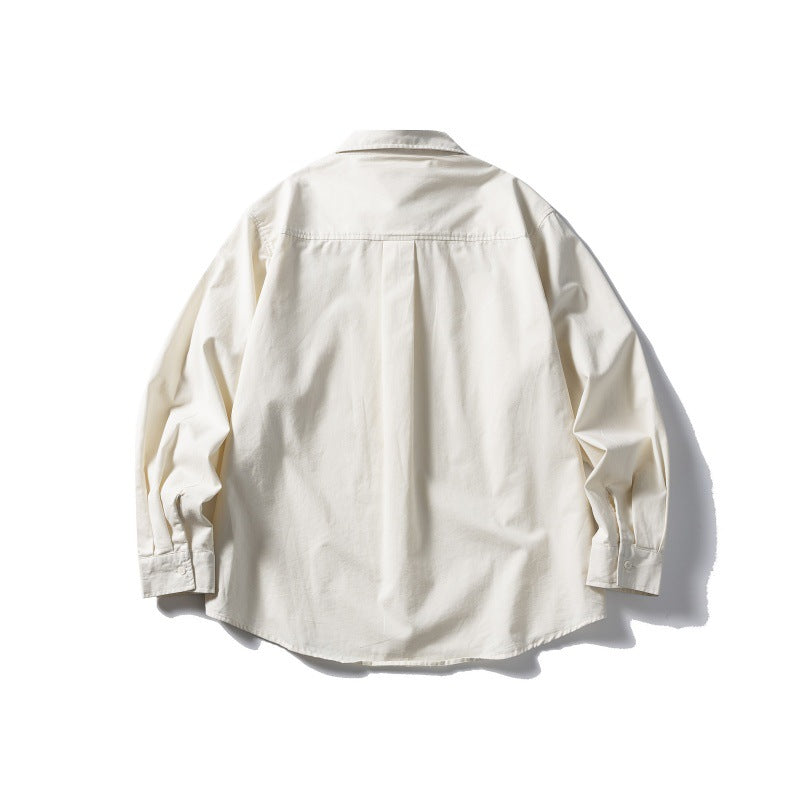 Splicing Design Wide Casual Loose Shirt